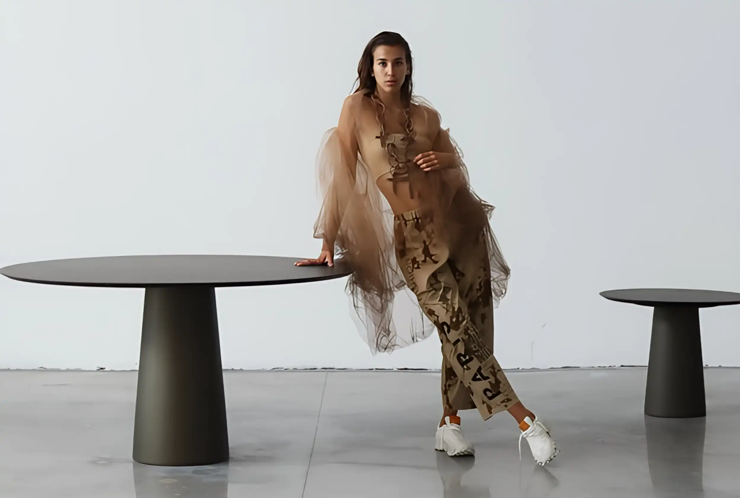 FUNGO-1400-Bronzo-Tavolo-Tables-FUNGO-700-Alto-Bronzo-Tavolino-Coffee-Table-Disain1971